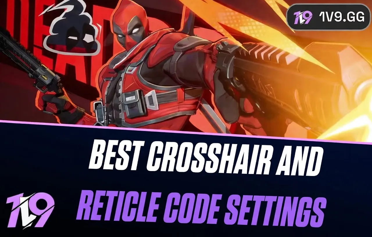 Best Deadpool Crosshair And Reticle Code Settings